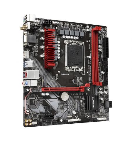 Материнская плата GIGABYTE B760M GAMING AC DDR4 / 1700 / B760 / DDR4 / mATX Материнская плата GIGABYTE B760M GAMING AC DDR4 / 1700 / B760 / DDR4 / mATX