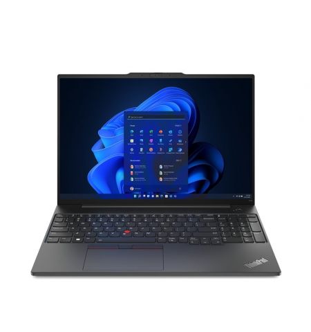 Ноутбук 16'' Lenovo ThinkPad E16 G1 / WUXGA / AMD Ryzen 5 7530U / 16GB / 512GB SSD / Black