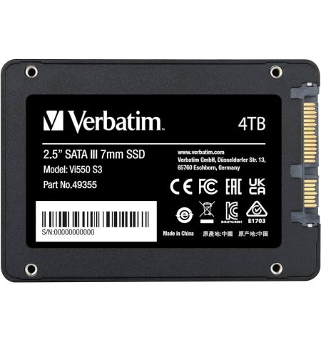 SSD 2.5” Verbatim VI550 S3 4.0TB
