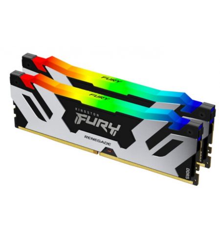 Оперативная память Kingston FURY Renegade Silver RGB DDR5-6000 96GB (Kit of 2*48GB) Оперативная память Kingston FURY Renegade Silver RGB DDR5-6000 96GB (Kit of 2*48GB)