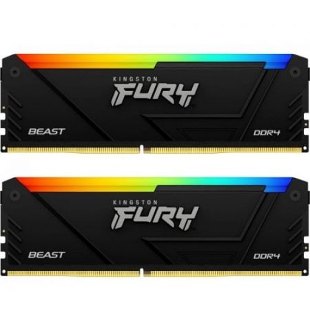 Оперативная память Kingston FURY® Beast DDR4 RGB DDR4-3600 32GB (Kit of 2*16GB)