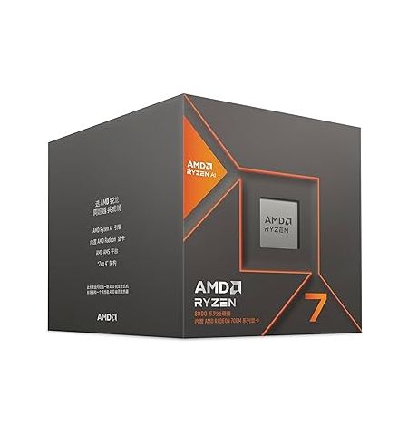 Процессор AMD Ryzen 7 8700G/ AM5/ 8C/16T / Box (with AMD Wraith Spire Cooler)