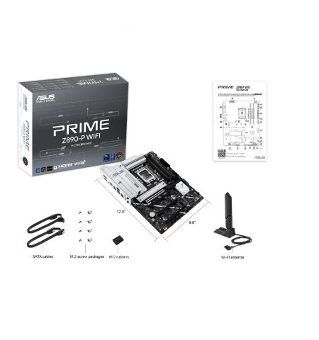 Материнская плата ASUS PRIME Z890-P WIFI/ 1851/ Z890/ DDR5 / ATX Материнская плата ASUS PRIME Z890-P WIFI/ 1851/ Z890/ DDR5 / ATX