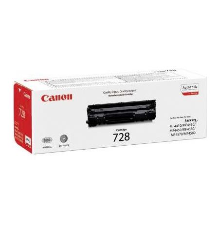 Laser Cartridge Canon 728 B (3500B002), black (2100 pages) for MF44xx/45xx/47xx/48xx serias