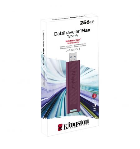 Флеш-накопитель USB Kingston DataTraveler Max / USB3.2 / 256GB / Red