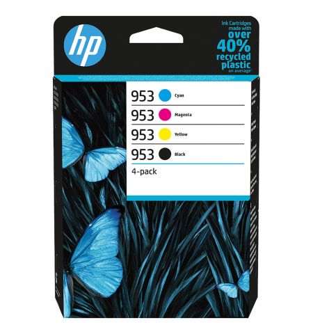 HP 953 Multipack (6ZC69AE) Black/Tri-colour Original Ink Cartridges for HP DeskJet 7720/7740/7730