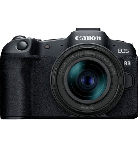 Беззерккальная камера CANON EOS R8 + RF 24-50 f/4.5-6.3 IS STM  (5803C016) Black Беззерккальная камера CANON EOS R8 + RF 24-50 f/4.5-6.3 IS STM  (5803C016) Black