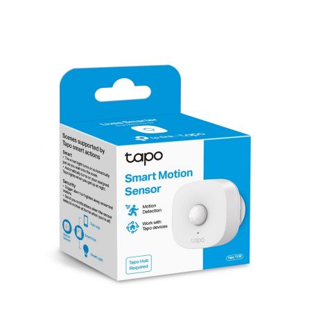 Датчик движения TP-LINK Tapo T100, White (Нужен Hub Tapo)