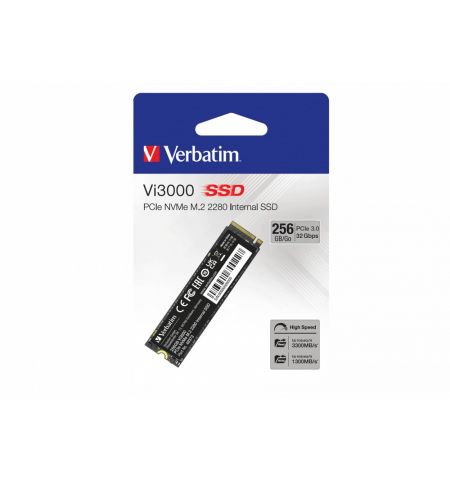 M.2 NVMe SSD Verbatim Vi3000 / 256GB