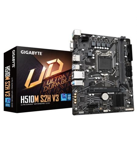 Материнская плата GIGABYTE H510M S2H V3 / Socket 1200 / H470 / DDR4 / mATX