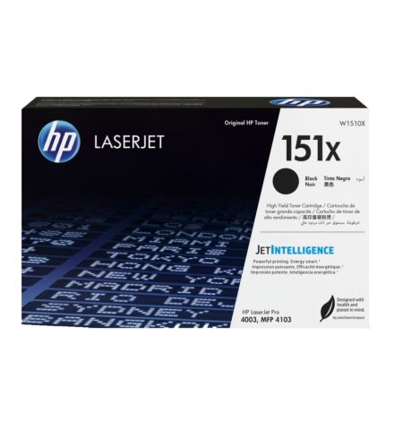 HP 151X (W1510X) Black High Yield Toner Reload Kit forHP LaserJet Pro 4003, HP LaserJet Pro 4103, 9700 p.