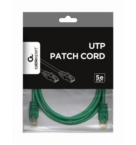 UTP Cat.5e Patch cord, 1.5m, Green