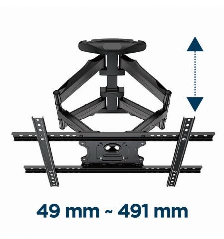Настенное крепление для телевизора 32-75”, Gembird ”WM-75ST-01”