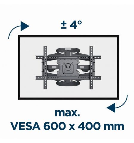 Настенное крепление для телевизора 32-75”, Gembird ”WM-75ST-01”