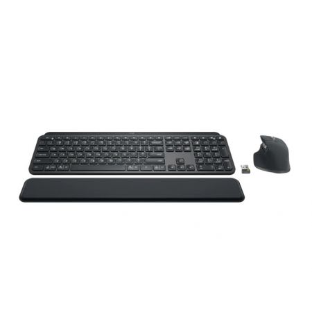 Беспроводная Клавиатура и мышка Logitech MX Keys Combo for Business | Gen 2, Graphite Беспроводная Клавиатура и мышка Logitech MX Keys Combo for Business | Gen 2, Graphite