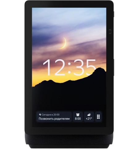 Умная колонка Yandex Station Duo Max with Alisa / 60W / Display 10.5” / FHD / Cam 13Mpx / Black
