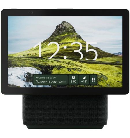 Умная колонка Yandex Station Duo Max with Alisa / 60W / Display 10.5” / FHD / Cam 13Mpx / Green Умная колонка Yandex Station Duo Max with Alisa / 60W / Display 10.5” / FHD / Cam 13Mpx / Green