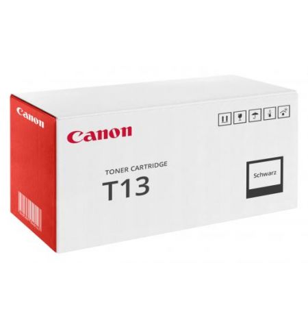 Toner Cartridge Canon T13 Black, for i-Sensys X 1440i, Yield 10,060 pages.