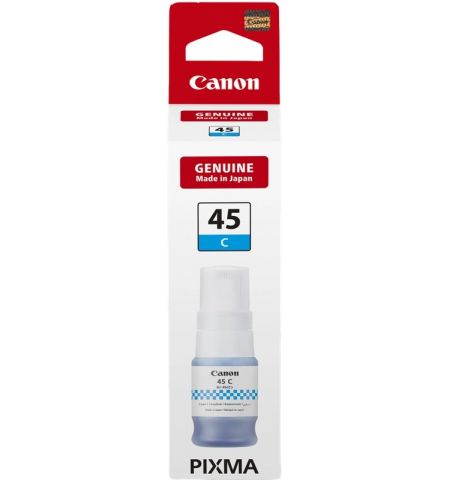 Ink Bottle Canon GI-45C, Cyan (6285C001), 40ml for Canon MAXIFY GX1040, MAXIFY GX2040, 3000 p. (Eco 4500 p.)