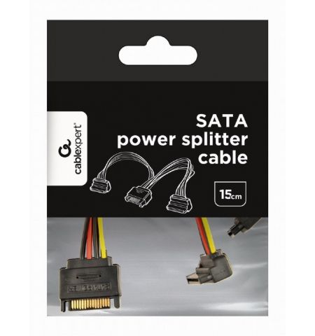 Кабель питания SATA Cablexpert CC-SATAM2F-02/ 0.15m