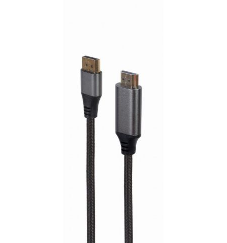 Кабель DP-HDMI  Cablexpert CC-DP-HDMI-4K-6, 1.8m