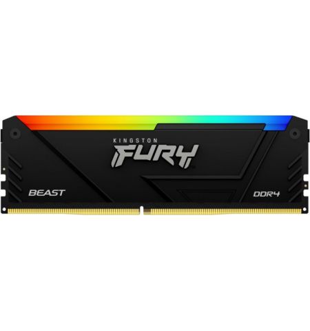 Оперативная память Kingston FURY® Beast DDR4 RGB 3200 МТ/с 8ГБ