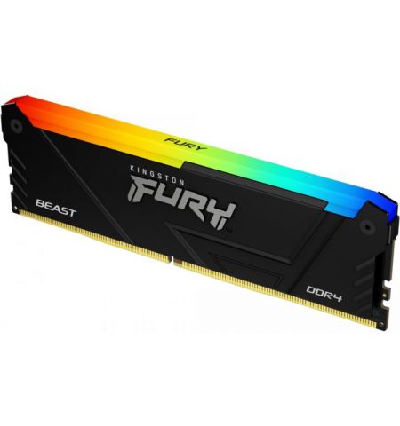 Оперативная память Kingston FURY® Beast DDR4 RGB 3200 МТ/с 8ГБ Оперативная память Kingston FURY® Beast DDR4 RGB 3200 МТ/с 8ГБ