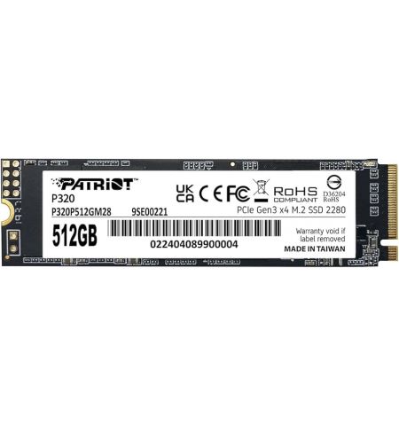 M.2 NVMe SSD Patriot P320 512GB