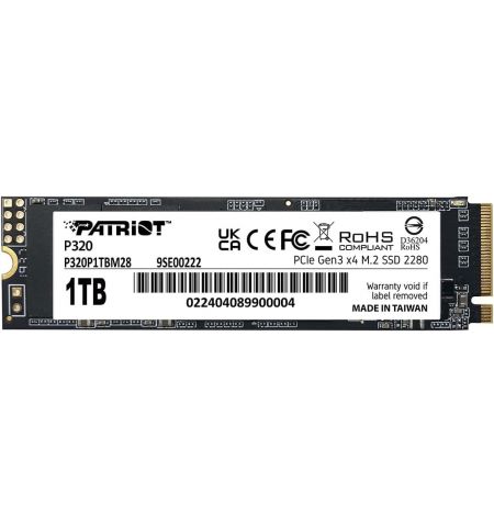 M.2 NVMe SSD Patriot P320 1TB