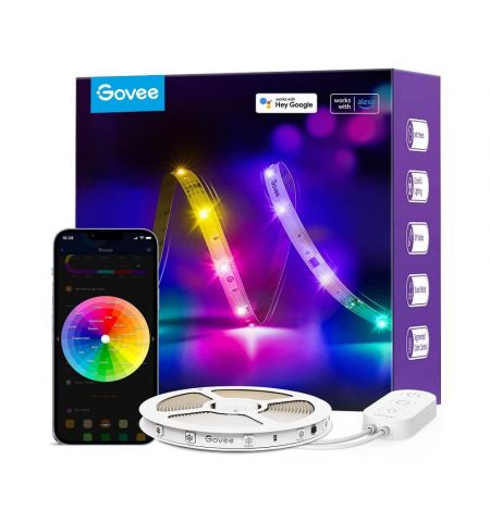 Светодиодная лента GOVEE RGBIC Basic  / 5m / Multicolor / Wi-Fi / Bluetooth