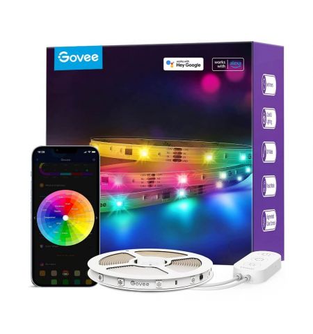Светодиодная лента GOVEE RGBIC Basic  / 10m / Multicolor / Wi-Fi / Bluetooth