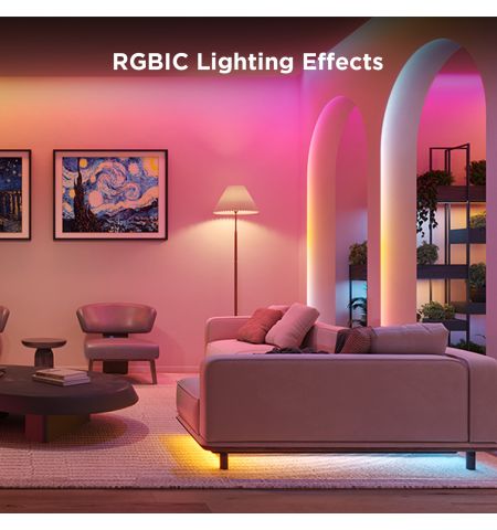 Светодиодная лента GOVEE RGBIC S LED / 5m / Multicolor / Wi-Fi / Bluetooth
