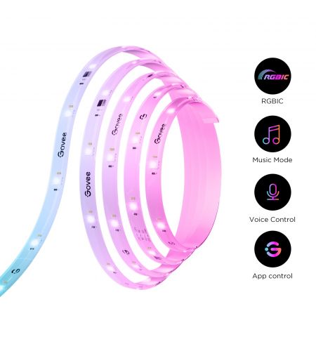 Светодиодная лента GOVEE RGBIC S LED / 10m / Multicolor / Wi-Fi / Bluetooth