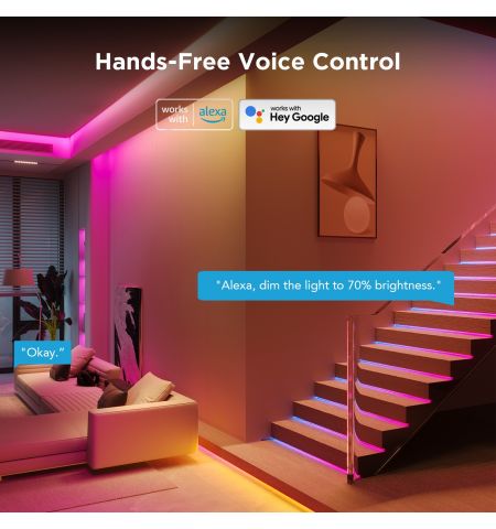 Светодиодная лента GOVEE RGBIC S LED / 10m / Multicolor / Wi-Fi / Bluetooth