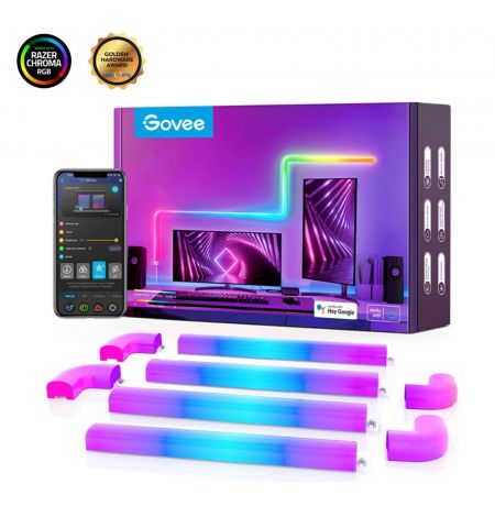 Настенный светильник (6+1) GOVEE Glide RGBIC / Wi-Fi + BT / Multicolor