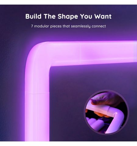 Настенный светильник (6+1) GOVEE Glide RGBIC / Wi-Fi + BT / Multicolor