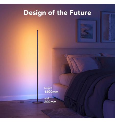 Торшер GOVEE RGBICW Floor Lamp, Wi-Fi + BT, Multicolor + Extra White LEDs