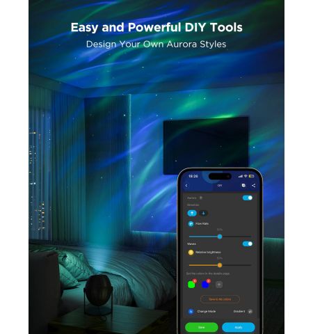 Световой проектор GOVEE Star Light Projector, 18 White Noise Options