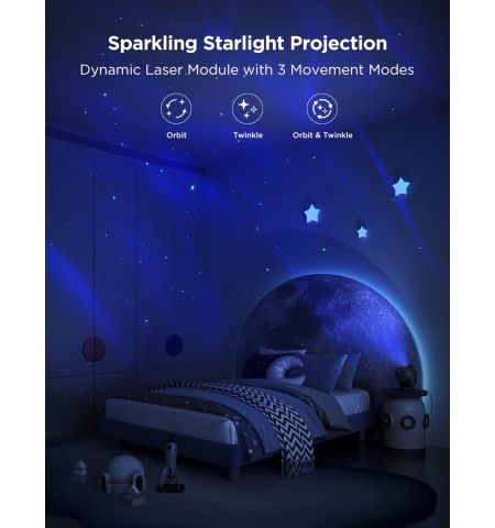 Световой проектор GOVEE Star Light Projector, 18 White Noise Options