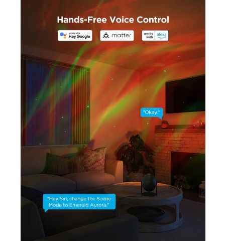 Световой проектор GOVEE Star Light Projector, 18 White Noise Options