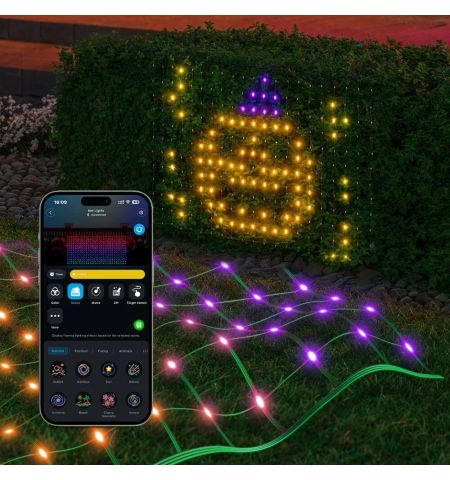 Наружные сетчатые светильники GOVEE RGBIC Net Lights 1.2*1.2m