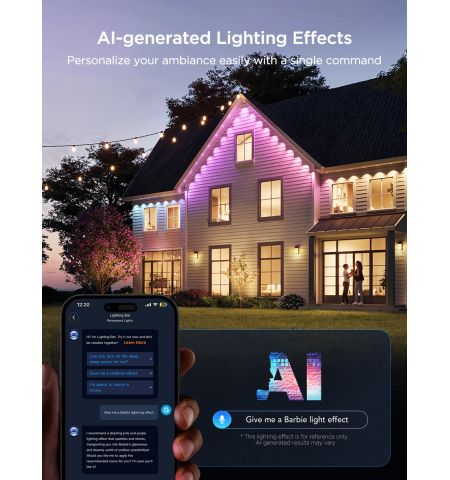 Наружное освещение GOVEE RGBICW Permanent Outdoor Lights 2 30M, 72 Lights