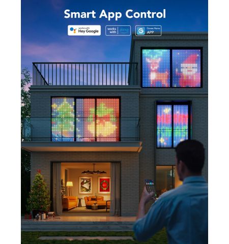 Наружные занавесочные светильники GOVEE RGBIC Curtain Lights 1.5*2m