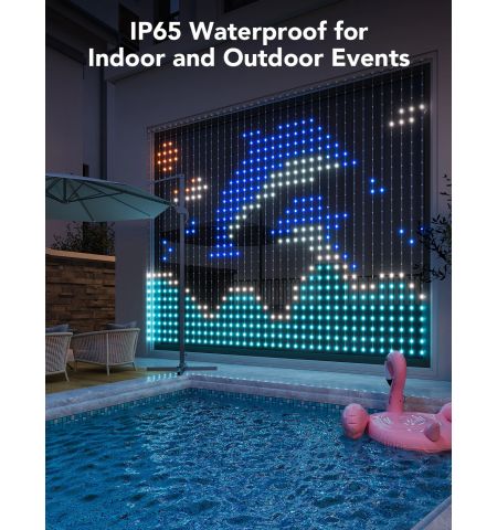 Наружные занавесочные светильники GOVEE RGBIC Curtain Lights 1.5*2m