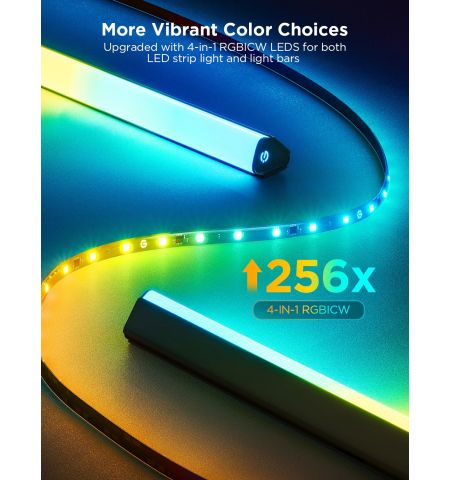 Светодиодная лента для телевизора Govee TV Backlight 3 Lite Kit t (55”-65” + Light Bars 40”-70”)