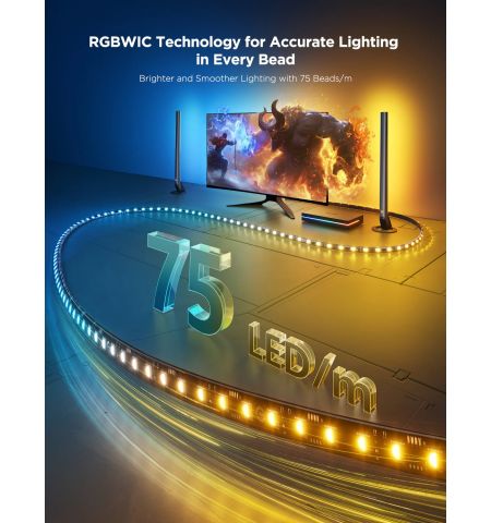 Светодиодная лента для телевизора GOVEE AI Sync Box 2 (55”-65”)