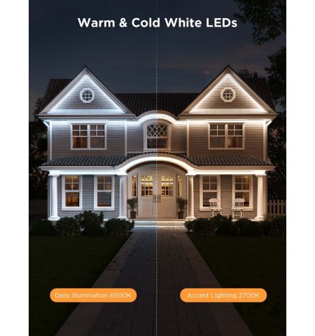 Наружняя светодиодная лента GOVEE RGBICWW Outdoor Strip Light Pro 10M