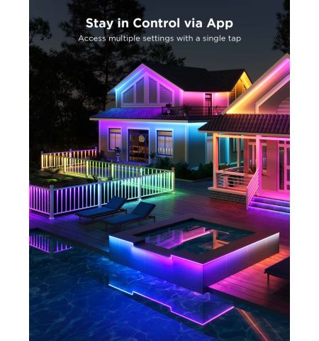 Наружняя светодиодная лента GOVEE RGBICWW Outdoor Strip Light Pro 10M