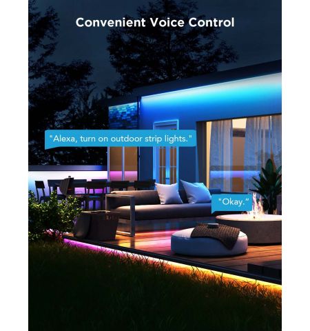 Наружняя светодиодная лента GOVEE RGBICWW Outdoor Strip Light Pro 10M