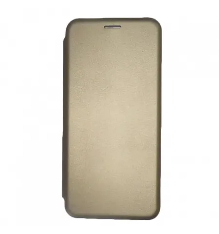 Flip case Smooth/plain leather for Xiaomi Redmi Note Gold